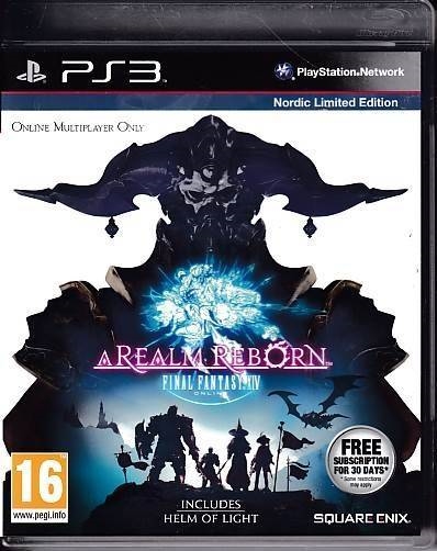 A Realm Reborn Final Fantasy XIV Online - PS3 (B Grade) (Genbrug)